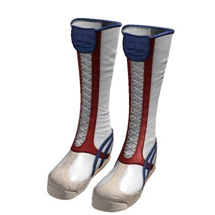 Boxer Boots (Red, White & Blue)