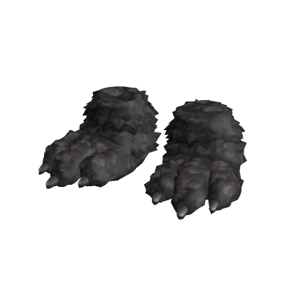 fur claw monster slippers thumbnail