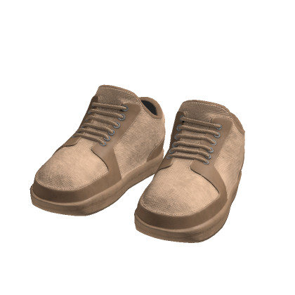 Beige Sneakers Shoes thumbnail