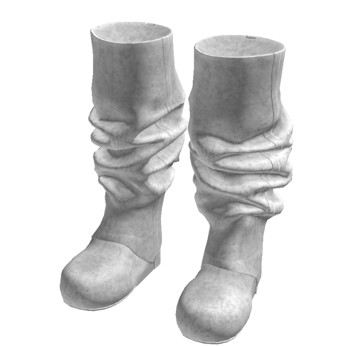Gvinch Shark Boots White