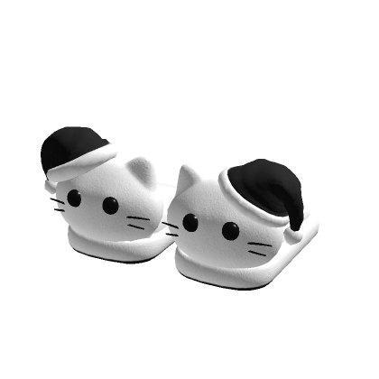 ♡ Christmas Kitty Slippers