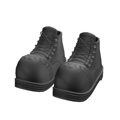 Black Clown Shoes