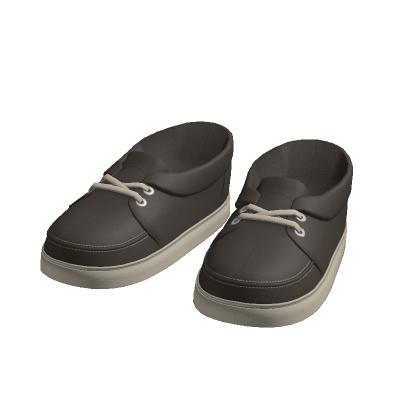 Brown Low Top Skater Shoes