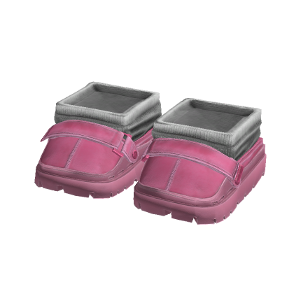 3.0 clogs w/ socks [pink]