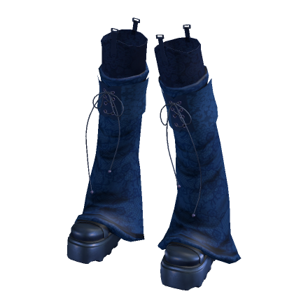 [fendudu]Raku Bu-shoes(dark blue)