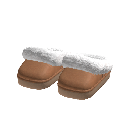 3.0 Platform Slippers Brown Shoes Fluffy Boots y2k thumbnail