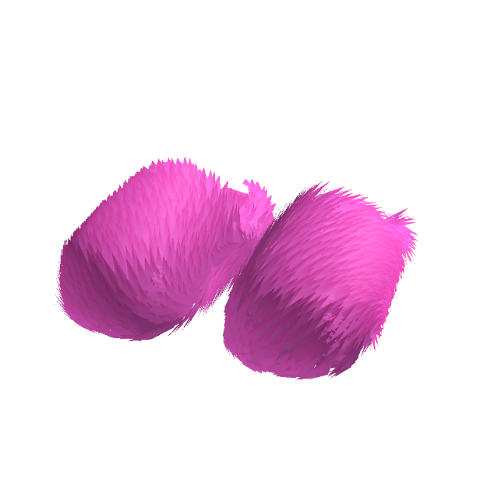 Fluffy Slippers Hot Pink