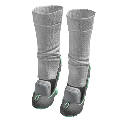 ☆ sporty grey-teal heels (it girl ver.) thumbnail