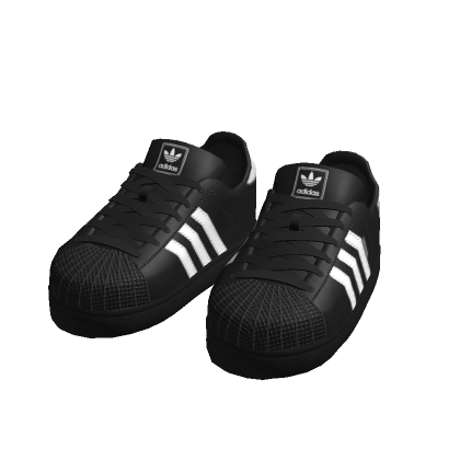 adidas Superstar II Black Shoes thumbnail