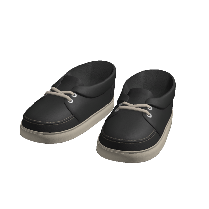 Black Low Top Skater Shoes