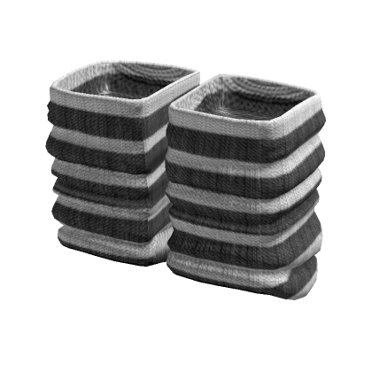 black and white leg warmers thumbnail