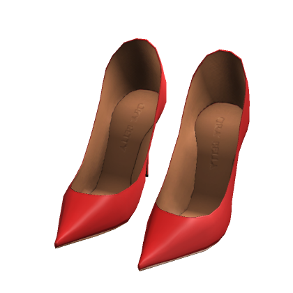 (ItGirl) Classic Red Stilettos Heels thumbnail