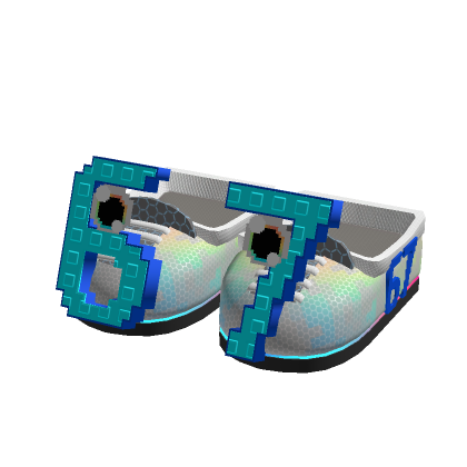67 Blue Shoes