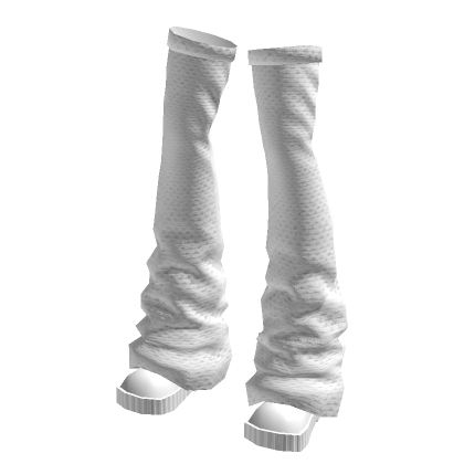 Boots With Leg Warmers - White