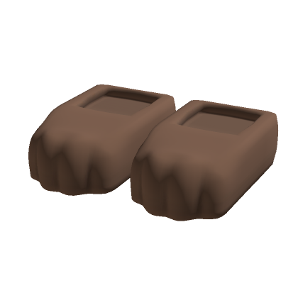 Brown Cat Paw Shoes thumbnail