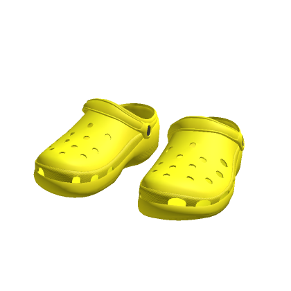 Yellow Crocs