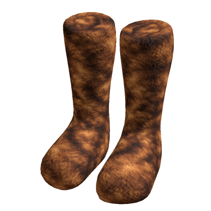Brown Fur Boots