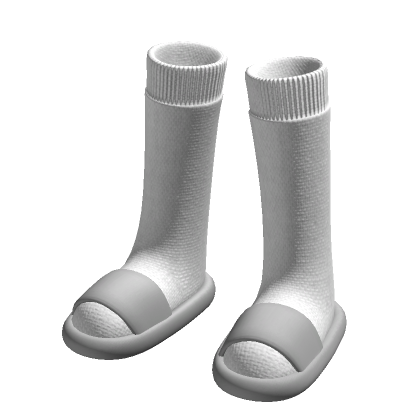 Grey Slides with Socks thumbnail
