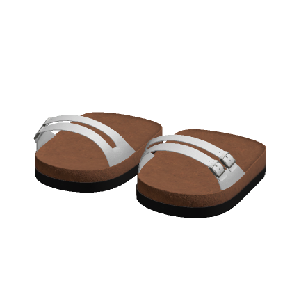 White Sandal Shoes thumbnail