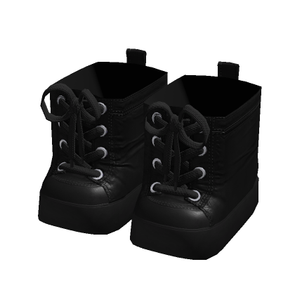 Platform Laceups Blackout