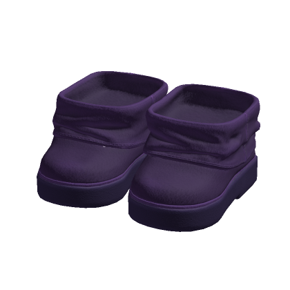 Purple Cozy Fur Boots 1.0