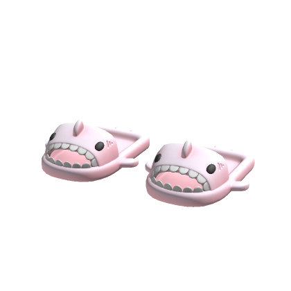 Pink Shark Slippers 3.0 thumbnail