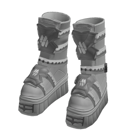 Cyber Goth Stompers (White)
