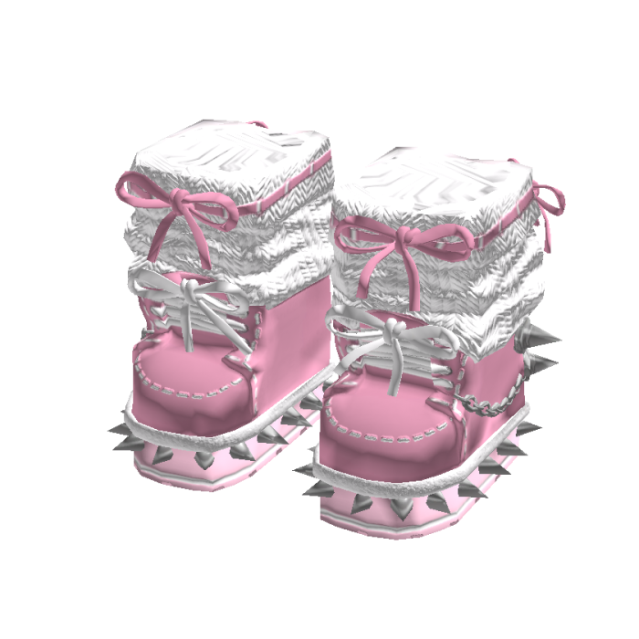 3.0 Pink Preppy Boots & Cozy Leg Warmers