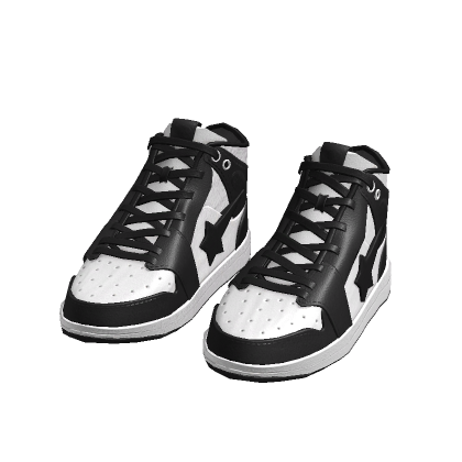 Black & White Streetwear Shoes thumbnail
