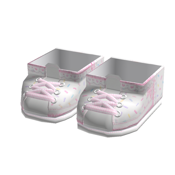cutecore sprinkles laced sneakers