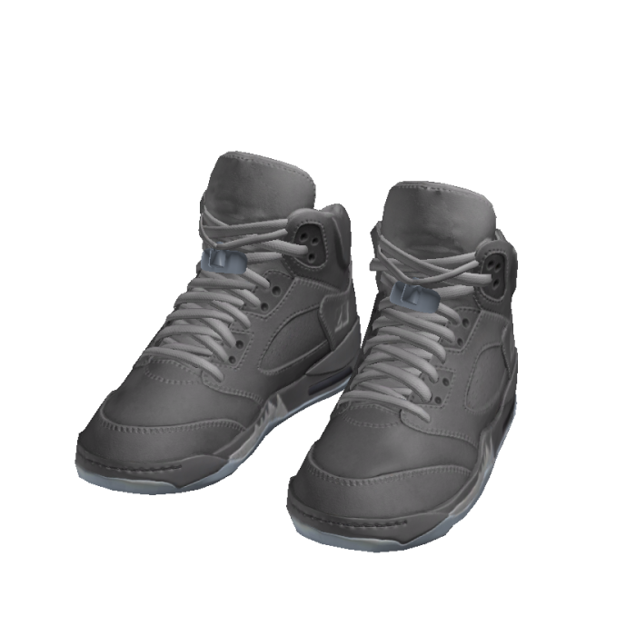 Gray Popular Basketball Sneakers