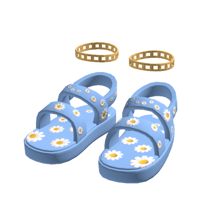 Keju_SandalDaisyblue