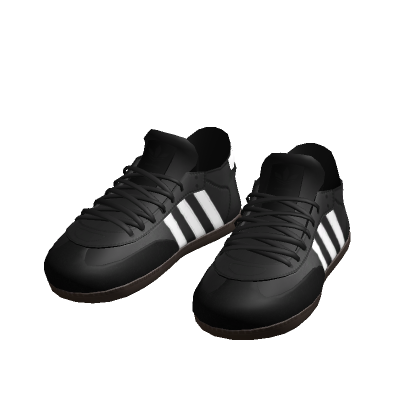 Triple Black Samba Shoes thumbnail