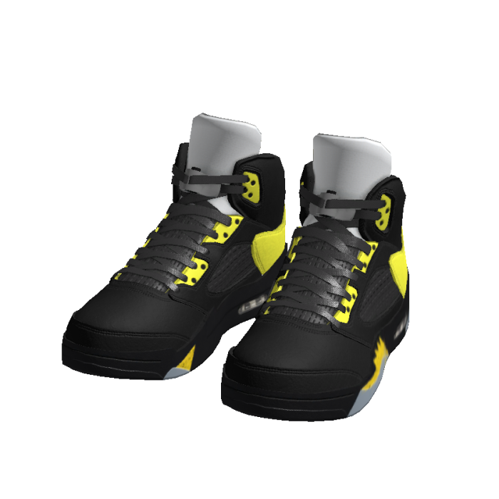 Jey 5 Black-yellow