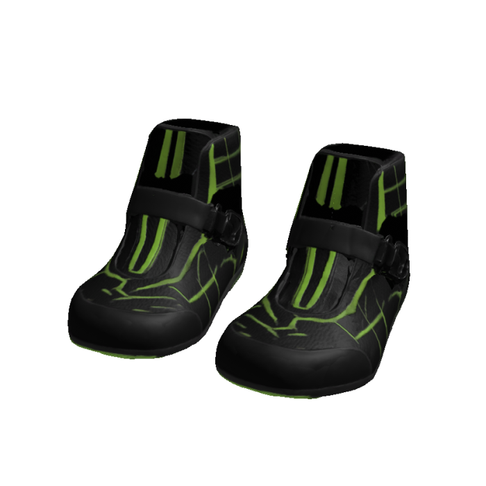 Neon Grid Racer Boots
