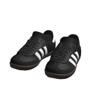 Triple Black Samba Shoes thumbnail