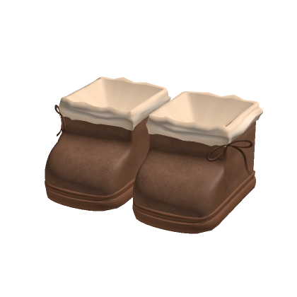 cute dark brown ugg fluffy winter boots