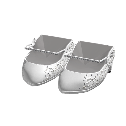 ✨ Princess White Heels 3.0 Shoes