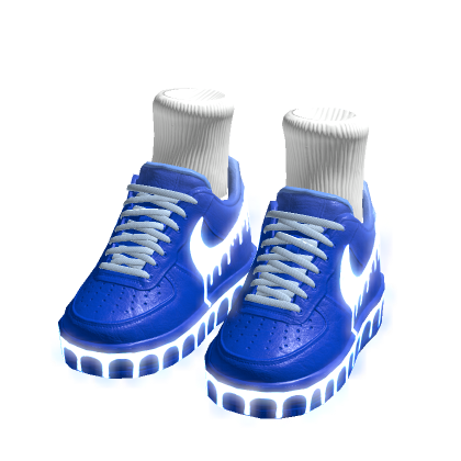 GLOWING Drip Sneakers w/ Socks