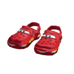 Lightning McQueen Crocs Back Strap Down