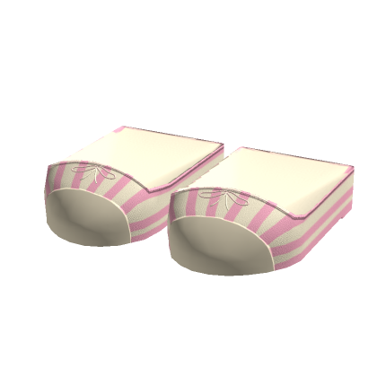 Pink Stripe Ballet Flats (3.0)