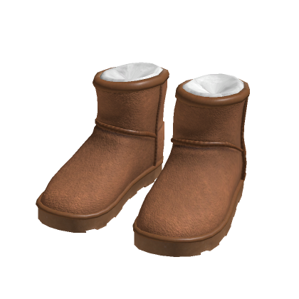 Cozy Brown Fleece Sherpa Boots thumbnail