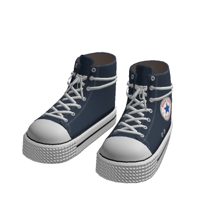 Blue Star Designer Platform Boots thumbnail