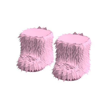 y2K Pink Fur Fluffy Boots 3.0