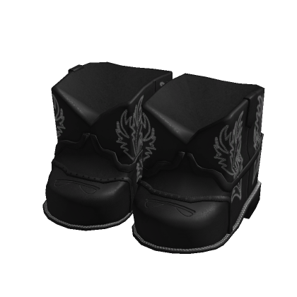 Cowboy Boots Black thumbnail