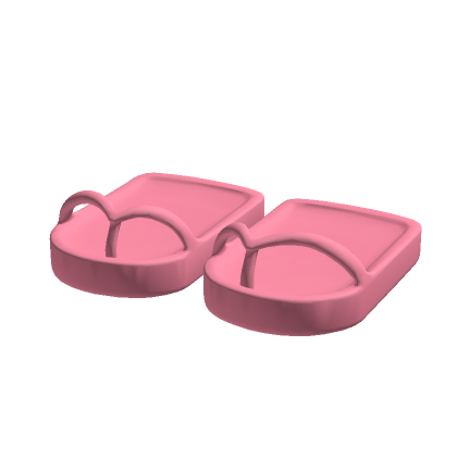 Hawaii Pink Summer Flip Flops thumbnail