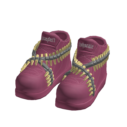 fishscale bullet pink shoes thumbnail