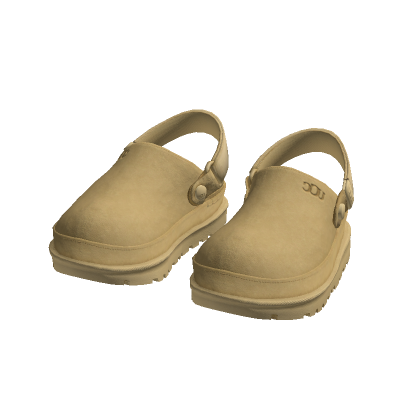 Beige Goldenstar Slipper Cloggs thumbnail