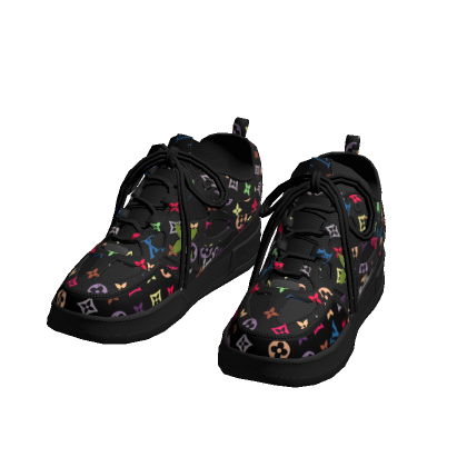 TMxLV Black Skates Sneakers