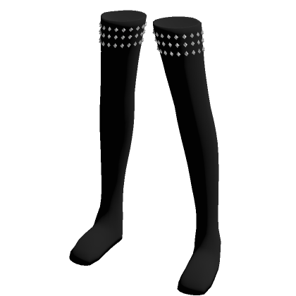 Spiked Emo High Socks thumbnail
